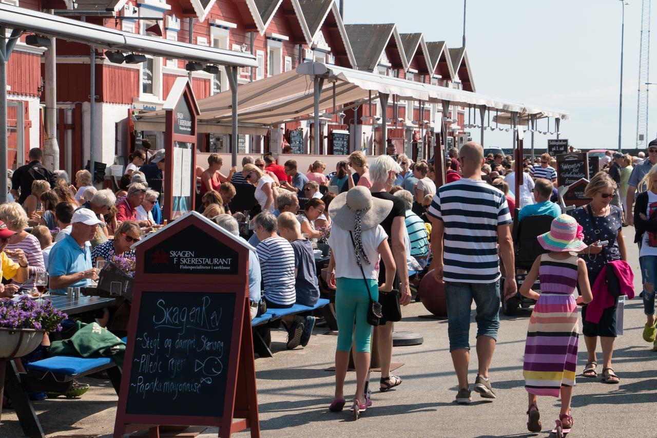 Hotel Hvideklit Aalbaek Bagian luar foto